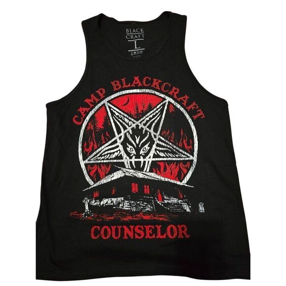 Blackcraft Cult Camp Blackcraft Counselor Tank - Picture 1 of 4